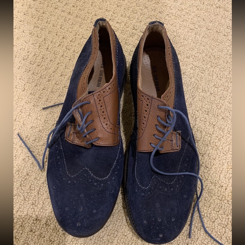 Ben Sherman Suede Wingtip Oxford